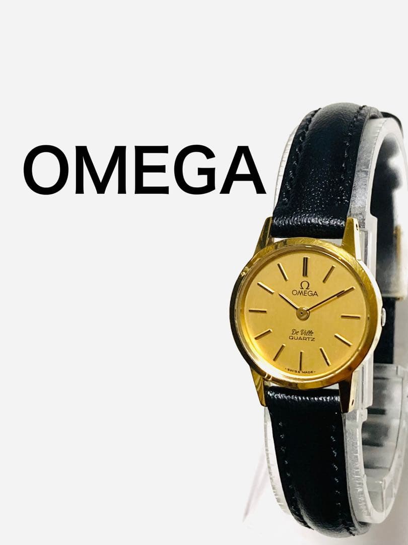 美品！　OMEGA オメガ　デビル　プッシュ式　ビンテージ　レディース腕時計