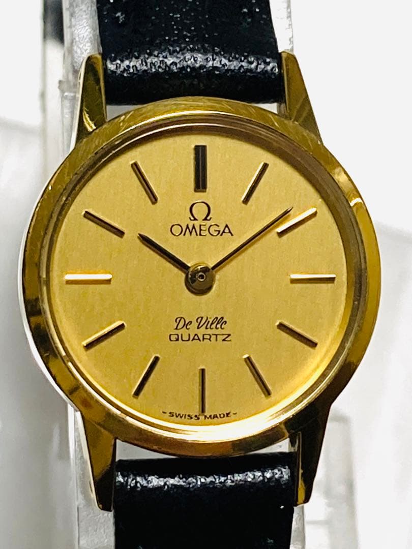 美品！　OMEGA オメガ　デビル　プッシュ式　ビンテージ　レディース腕時計