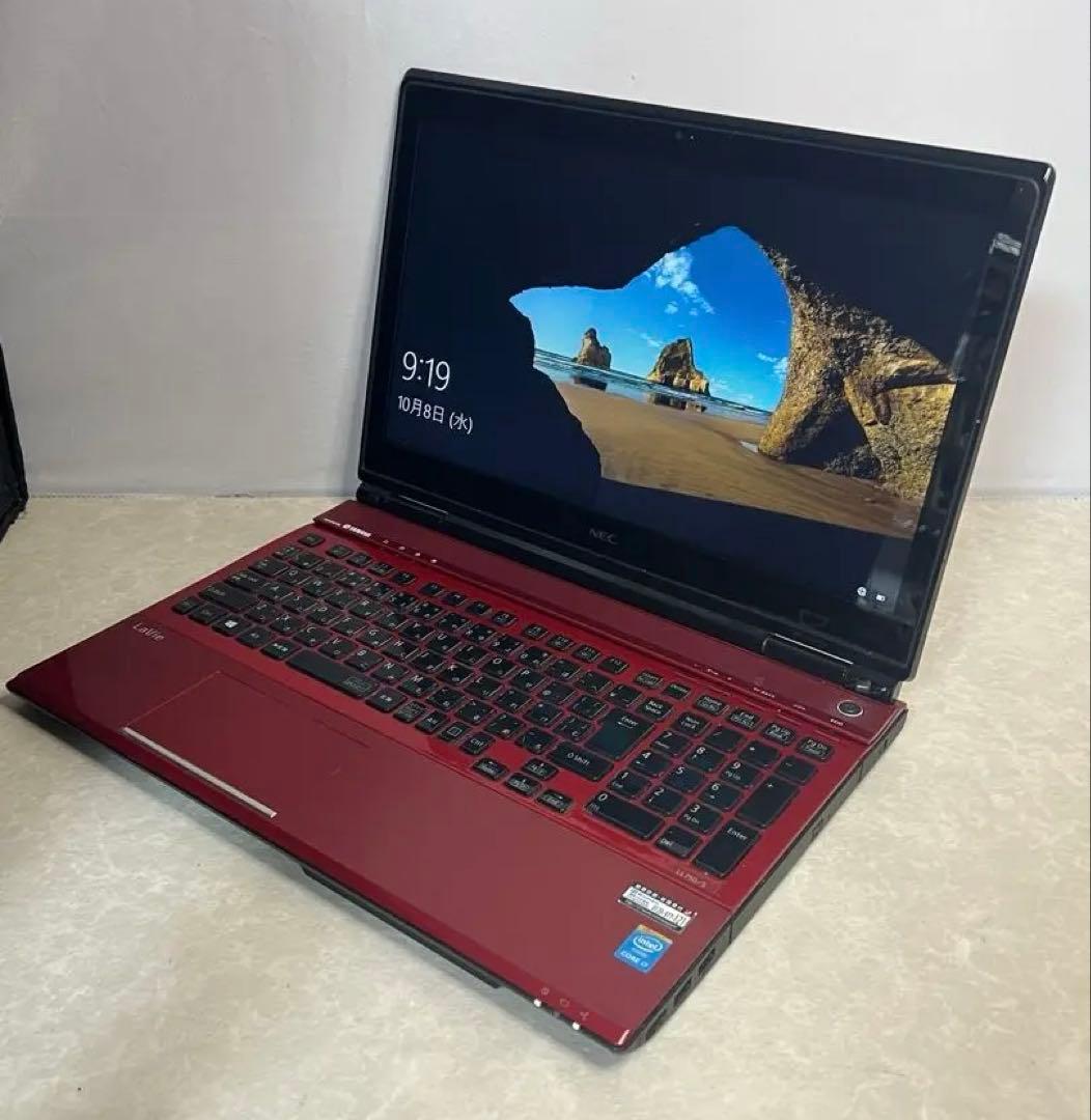 Windowsノート本体 NEC LAVIE NS700/SSR i7/8GB/500GB