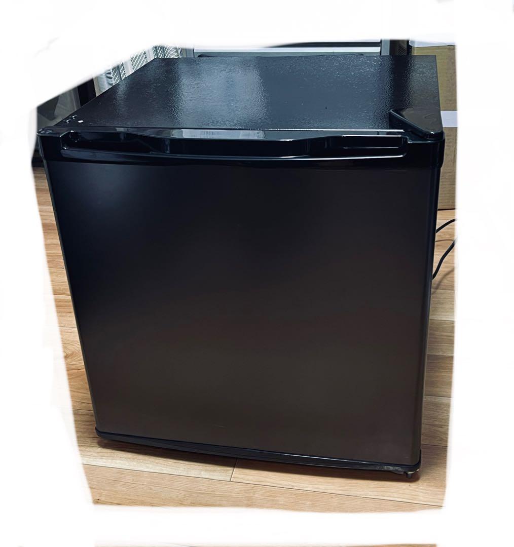 【補助or一人暮らし】コンパクト冷蔵庫_黒1ドア