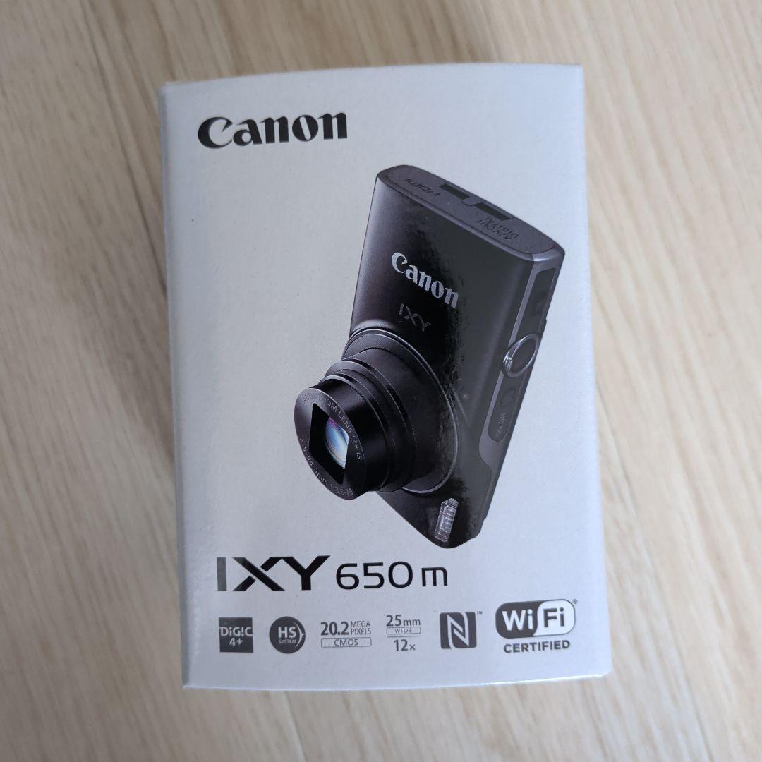 【新品未使用】Canon IXY650m コンパクトデジタルカメラ ブラック