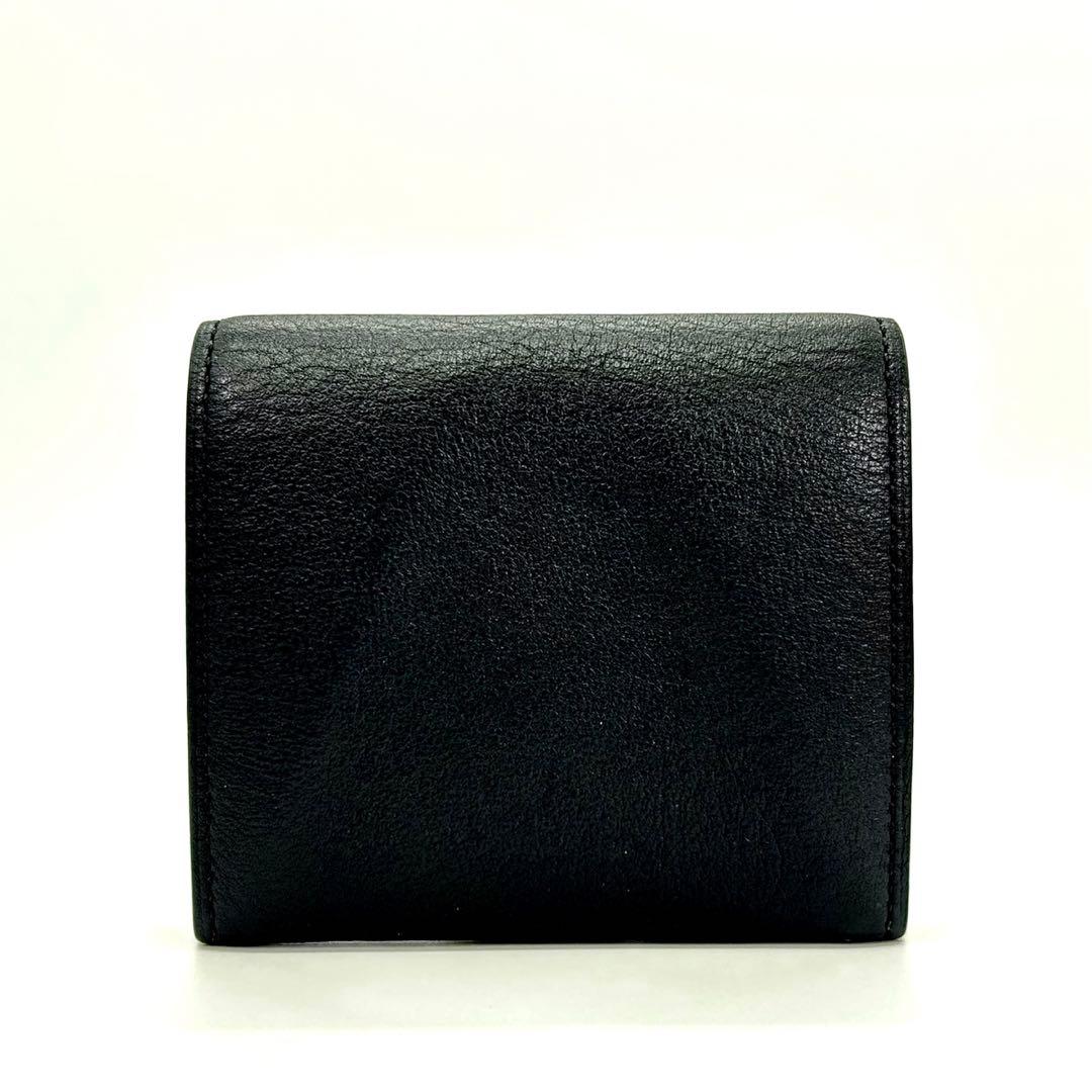 カルティエ　ケース　ブラック　マストライン　レザー　ロゴ型押し