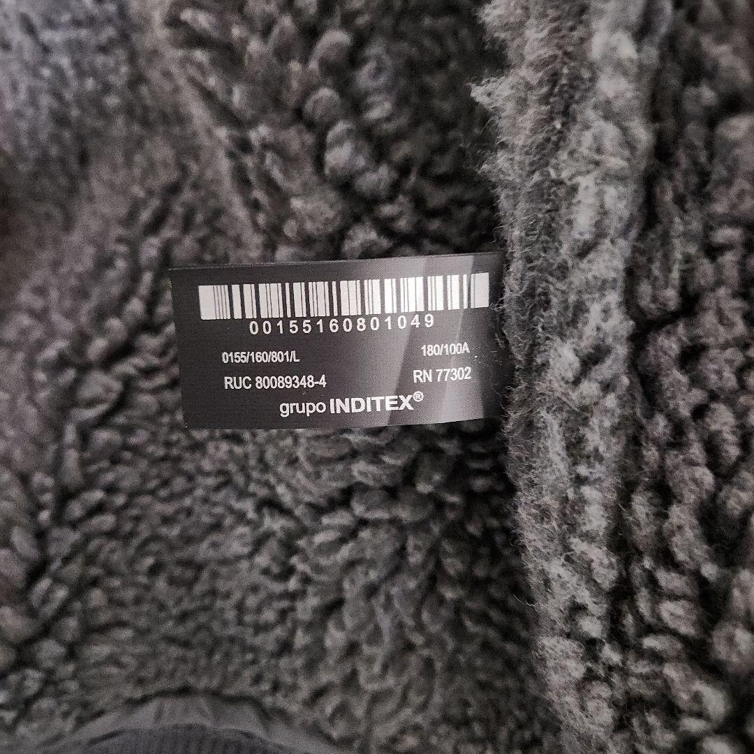 ZARA ダブルフェイス フェイクレザージャケット