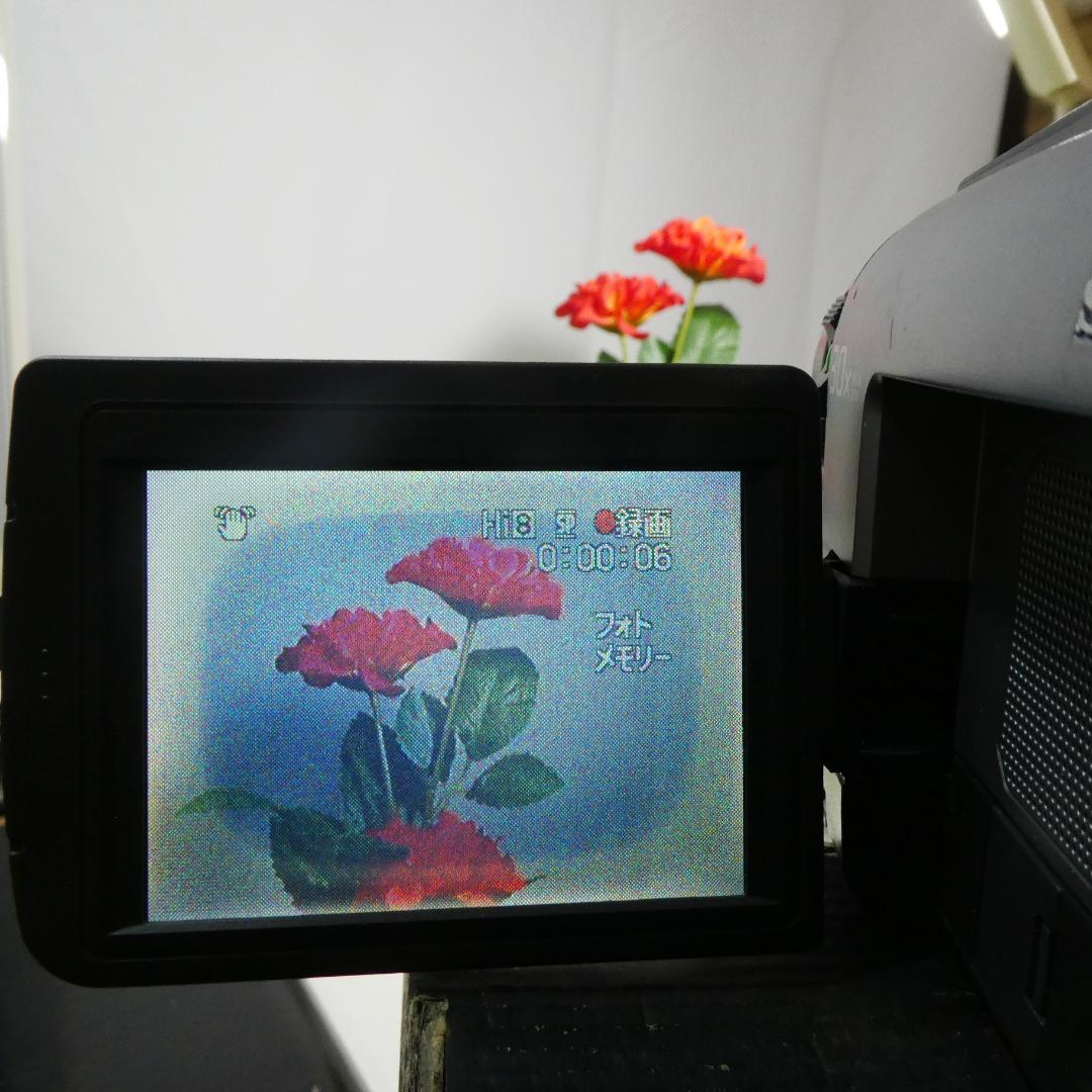 動作良好ソニー CCD-TRV92 VideoHi8ビデオカメラ DVD化に最適