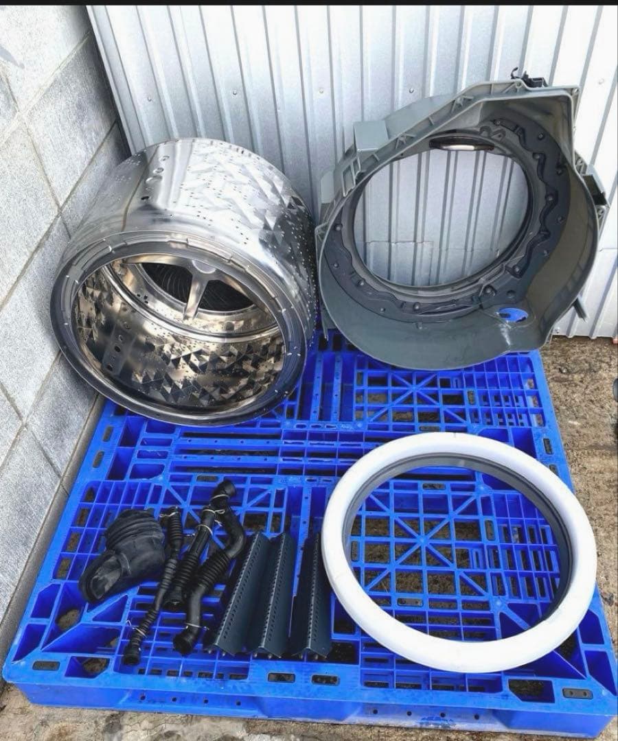 パナソニック Cuble ななめドラム洗濯乾燥機 NA-VG2400R