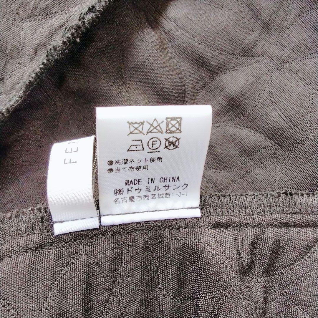 新品タグ付き♪ フェンネル FENNEL フラワーキルトフレアースカート M 黒