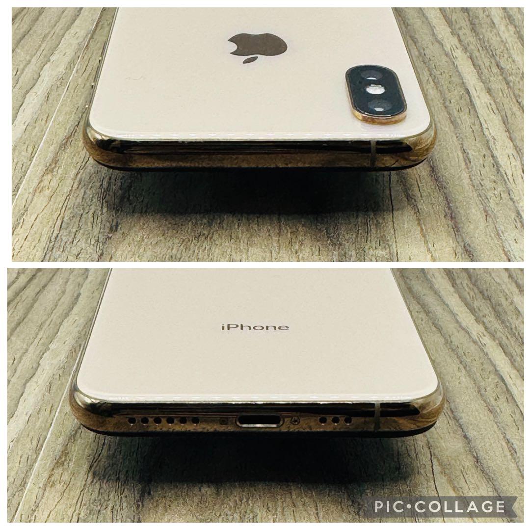 【美品】iPhoneXS ゴールド 512GB シムフリー【新品液晶バッテリー】