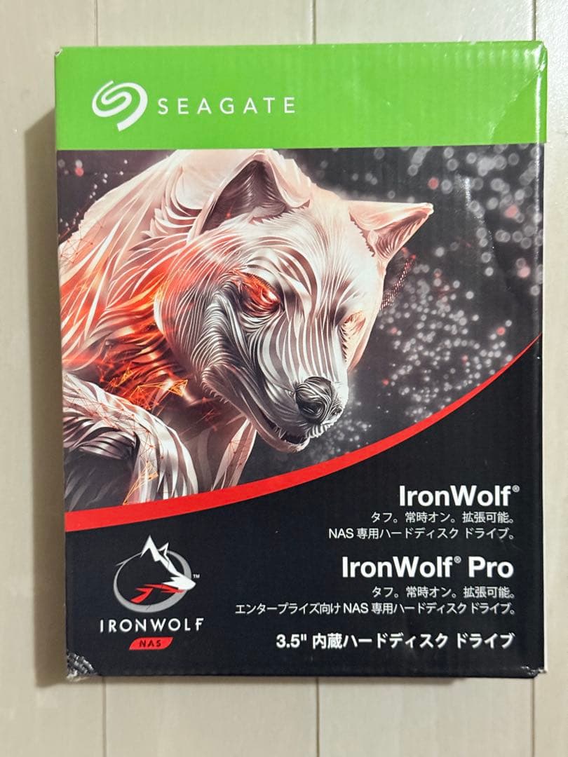 【新品未開封】Seagate IronWolf Pro 16TB NAS HDD