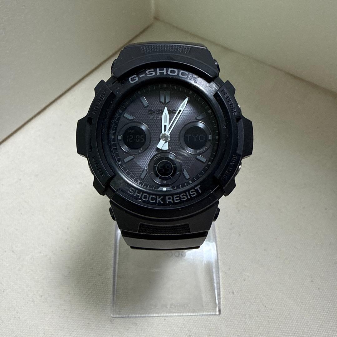 G-SHOCK AWG-M100B-1AJR ブラック①