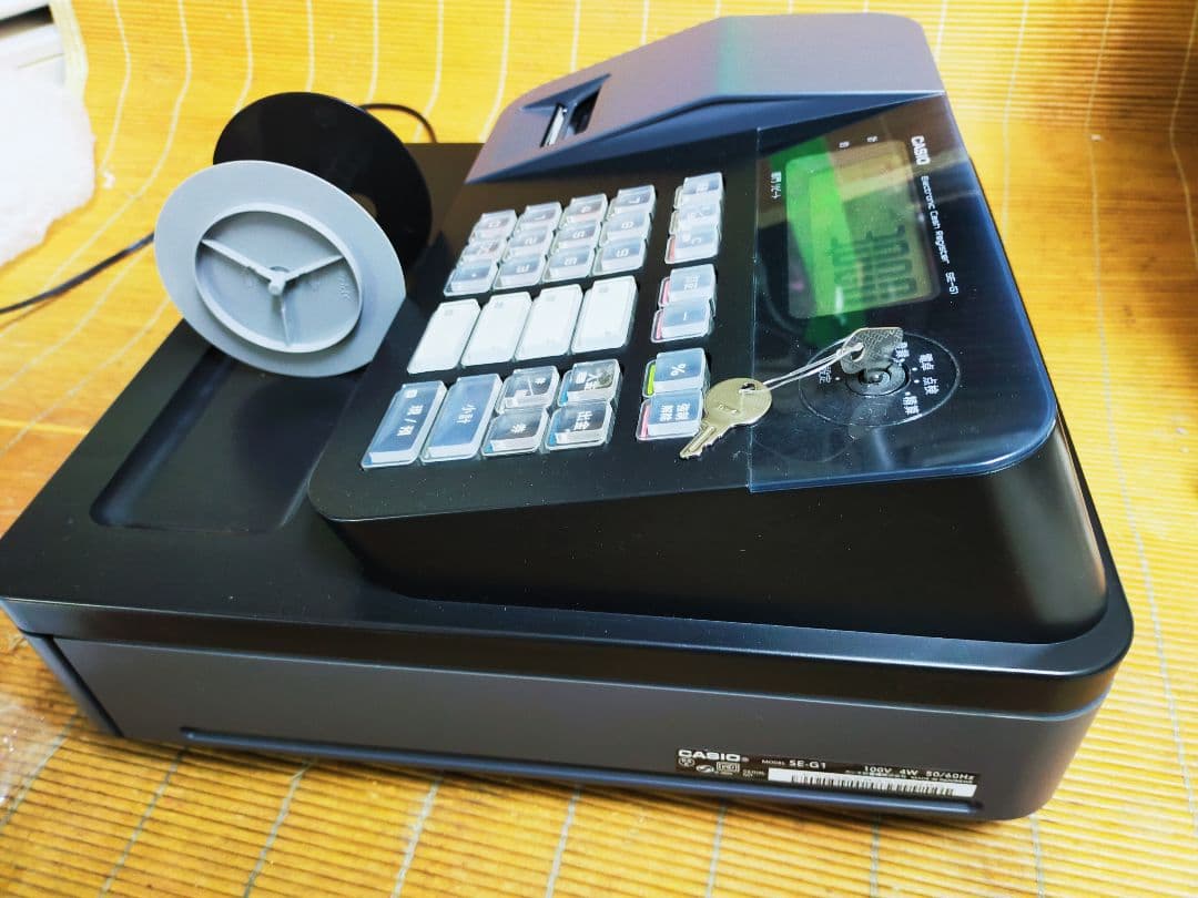 カシオレジスター　SE-G1　人気機種　送料無料　080130
