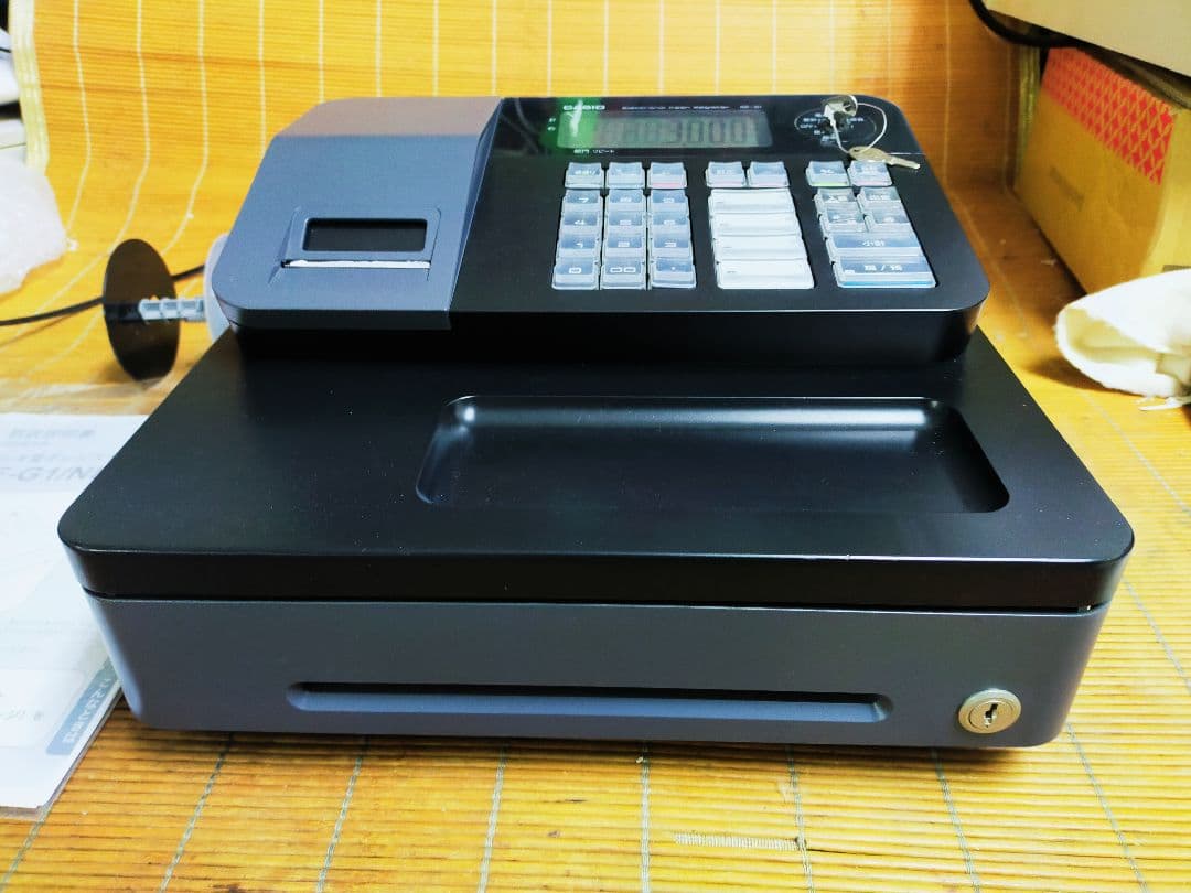 カシオレジスター　SE-G1　人気機種　送料無料　080130