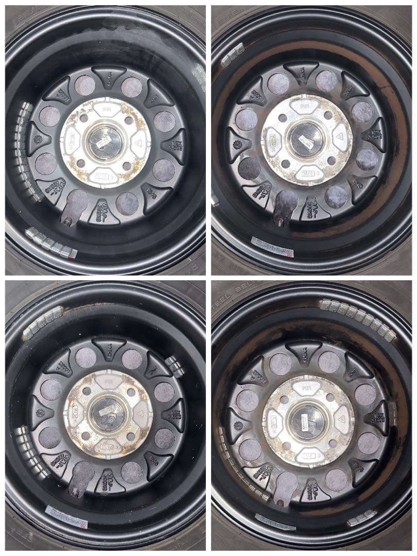 PPX タイヤ・ホイールセット 145/80R12