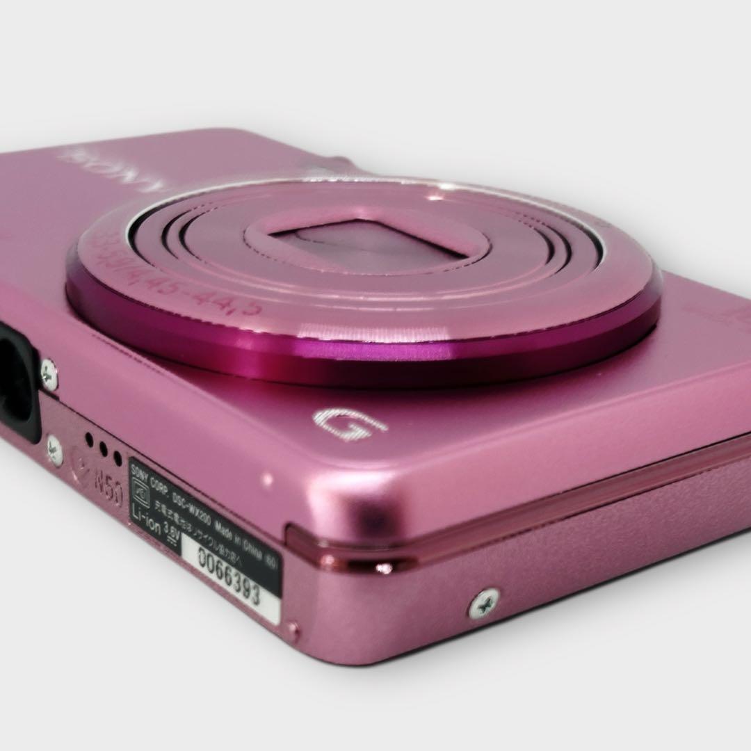 ソニー Cyber-shot DSC-WX200 ピンク SONY 箱【極美品】