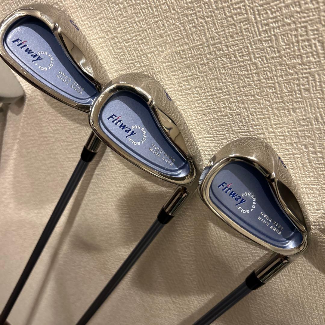 Fit way 420 レディースL 右利き　ハーフゴルフセット