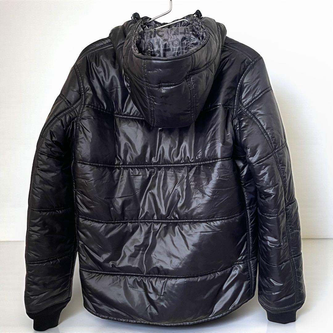 美品 HYSTERIC GLAMOUR 光沢 ナイロンジャケ 裏地総柄 サイズL