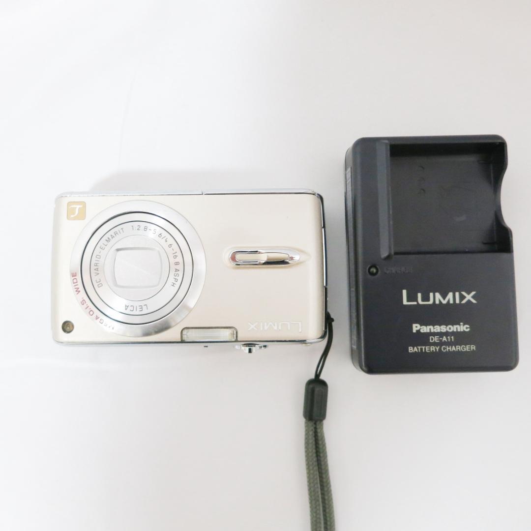 Panasonic LUMIX DMC-FX07 ゴールド／デジタルカメラ