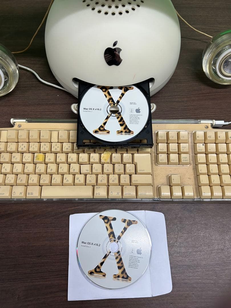 動作商品Apple iMac G4 FL T panel オフホワイト色