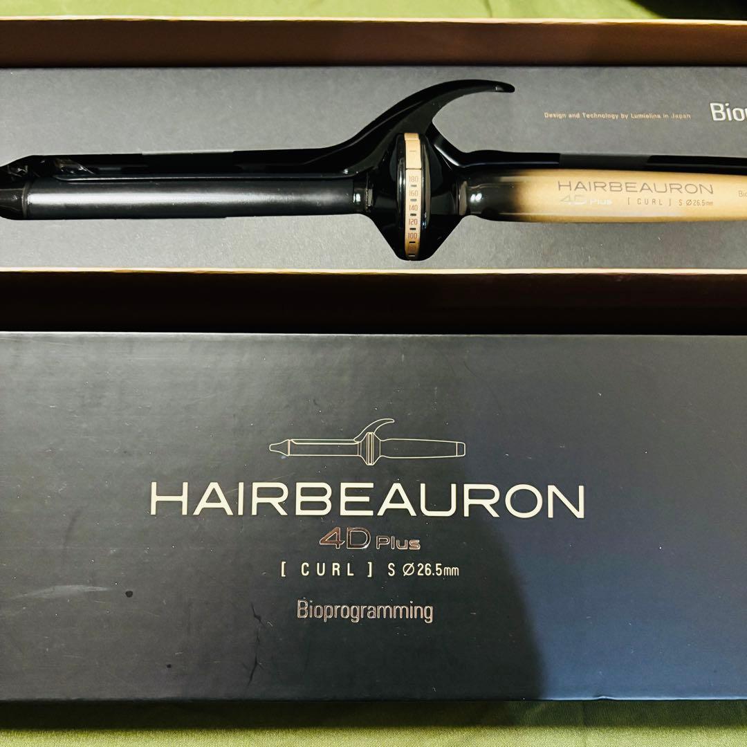 ✨新品・未使用✨ヘアビューロン コテ 4D plus カール S 26.5mm
