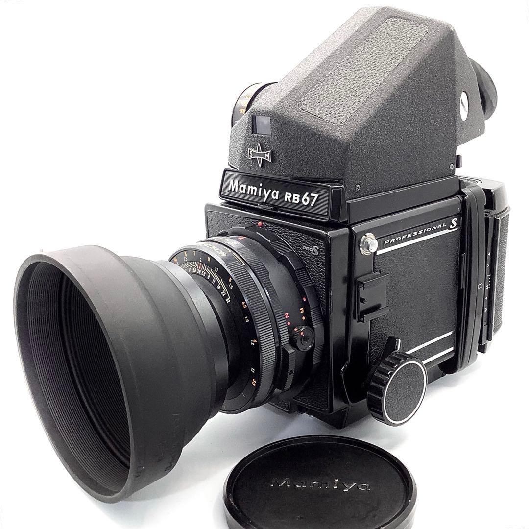 マミヤRB67PRO S／プリズムファインダー／SEKOR 127mm f3.8