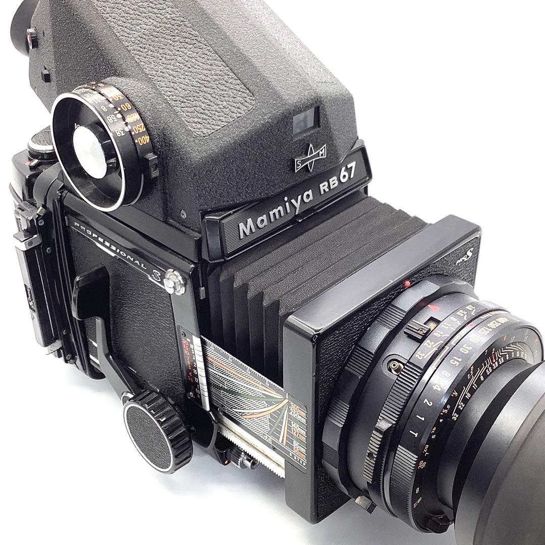 マミヤRB67PRO S／プリズムファインダー／SEKOR 127mm f3.8