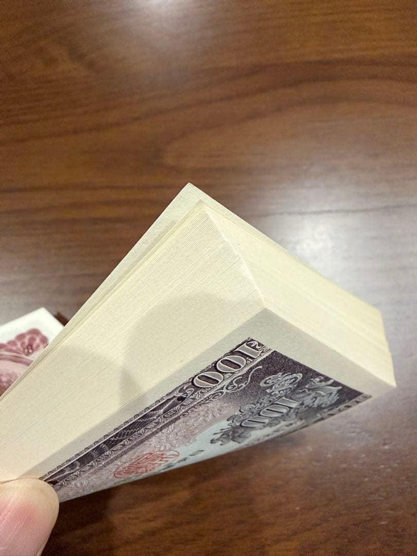 椿*奴様 日本銀行 100円 100枚セット　帯付き　連番　旧貨幣　旧紙幣