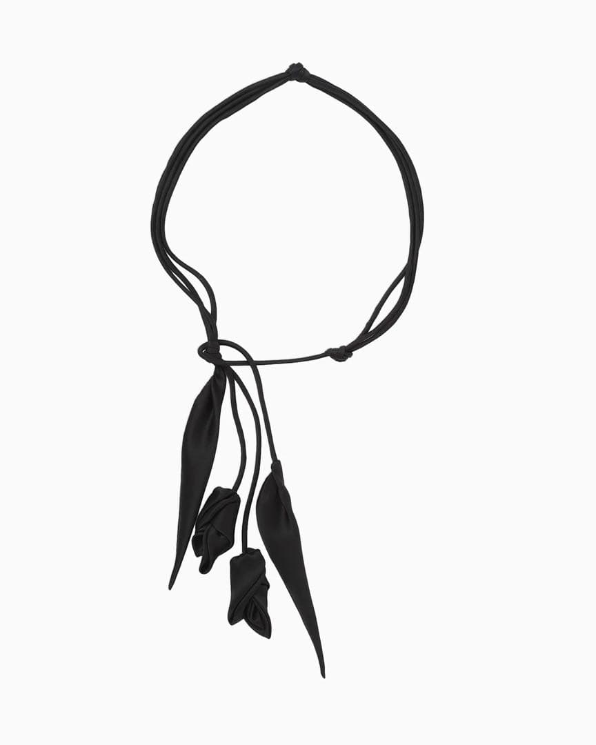 アクセサリー Mame Kurogouchi Floral Motif Silk Belt