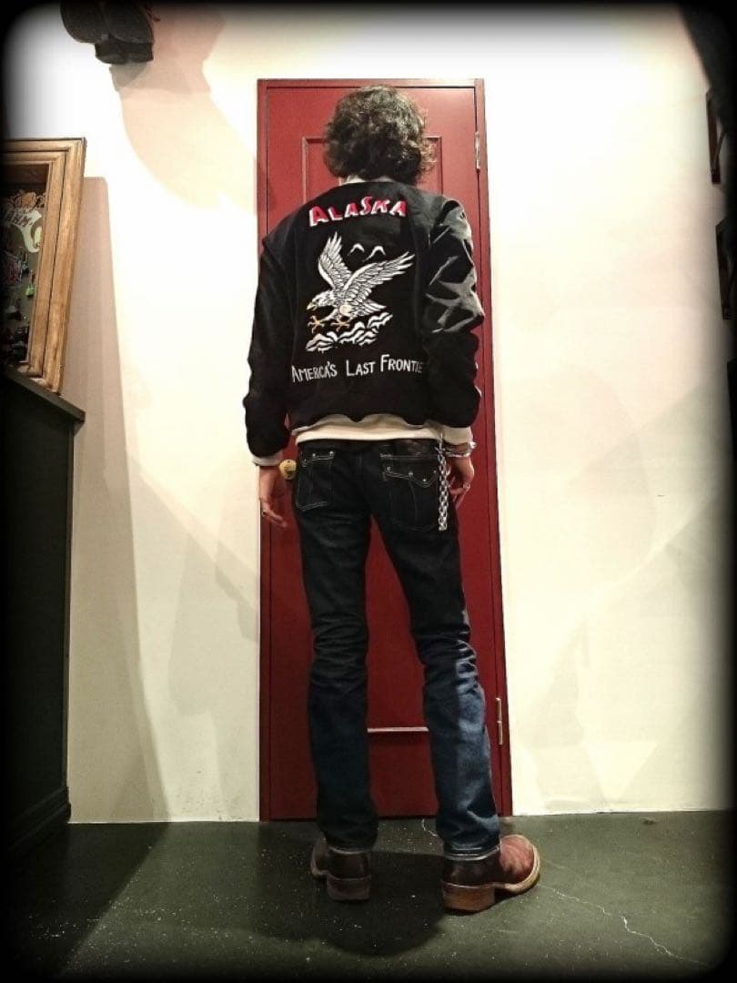 り*マ様 BANKROBBER バンクローバー リバーシブルスカジャン