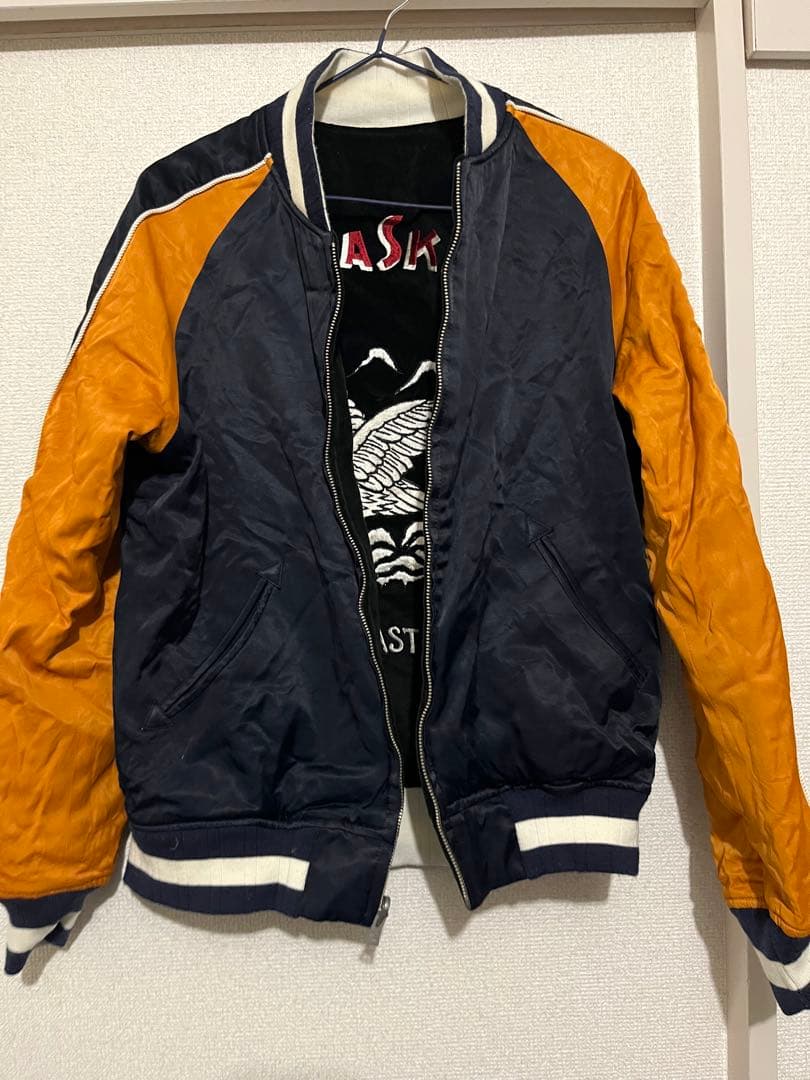 り*マ様 BANKROBBER バンクローバー リバーシブルスカジャン