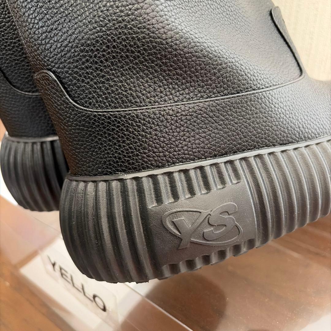 YELLO FLAT TIRE ブラックロングブーツ Mサイズ