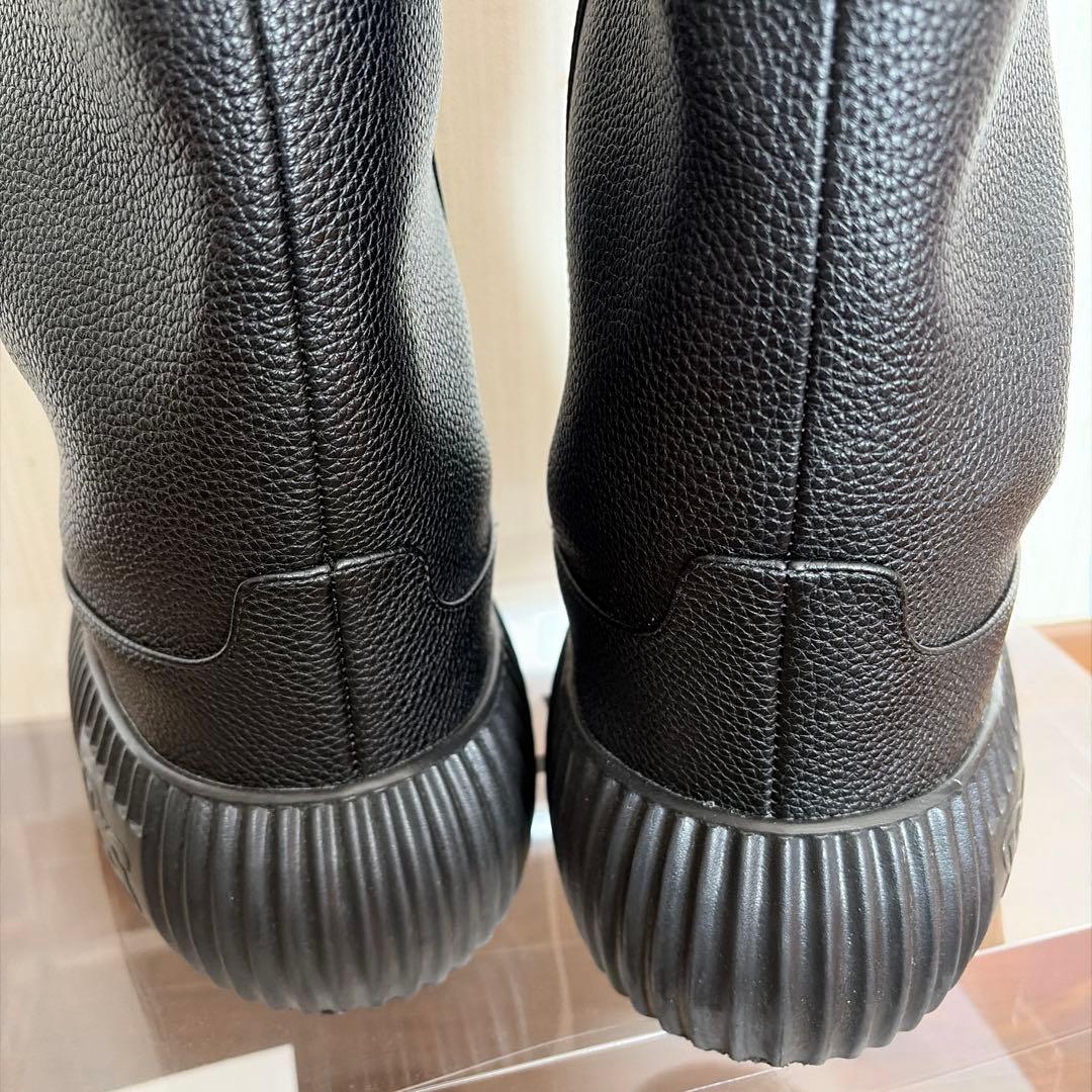 YELLO FLAT TIRE ブラックロングブーツ Mサイズ