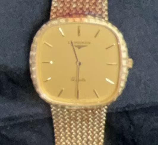 LONGINES ロンジン　ゴールド 腕時計 B044