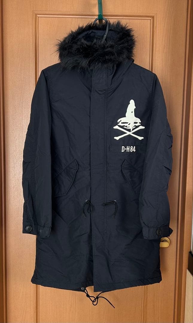 レア！HystericGlamour プリマロフトフード付きモッズコート 黒