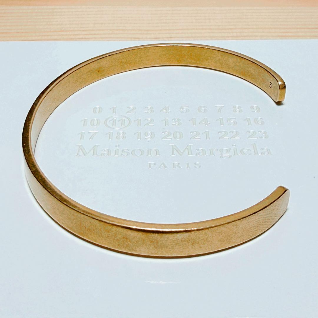 メゾンマルジェラ　maison margiela logo ロゴブレスレット