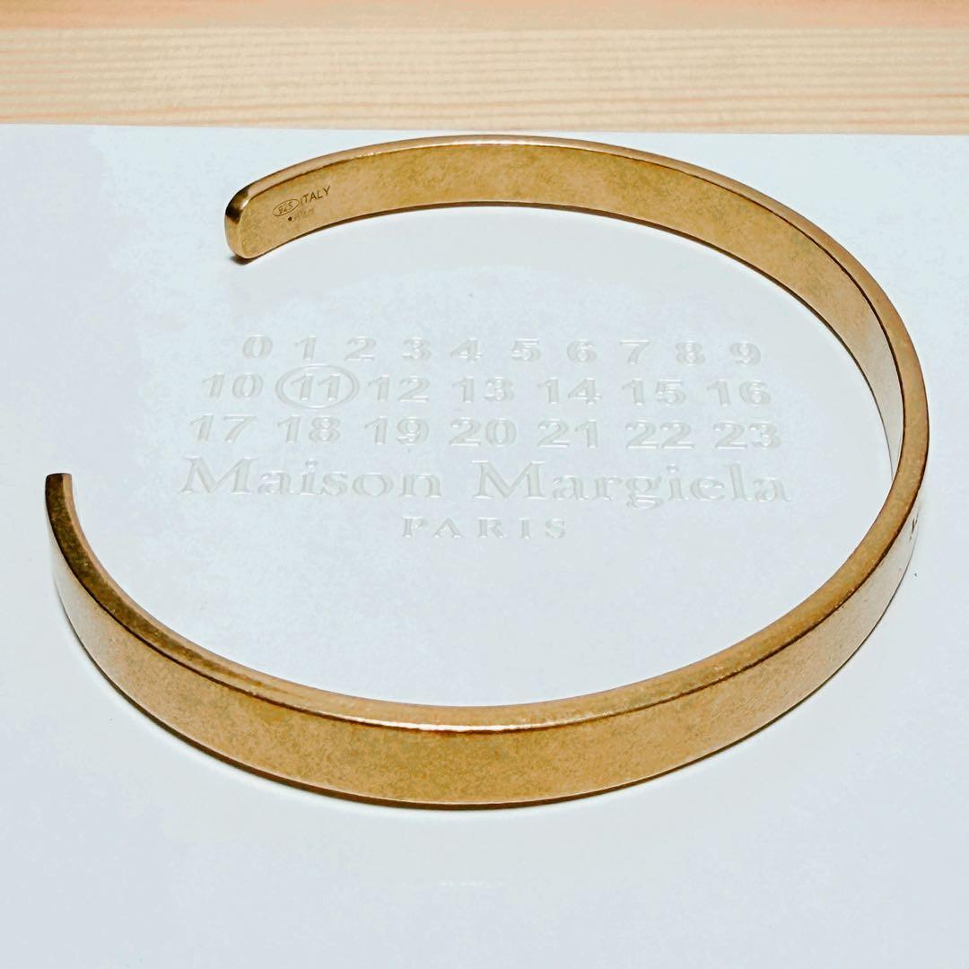 メゾンマルジェラ　maison margiela logo ロゴブレスレット