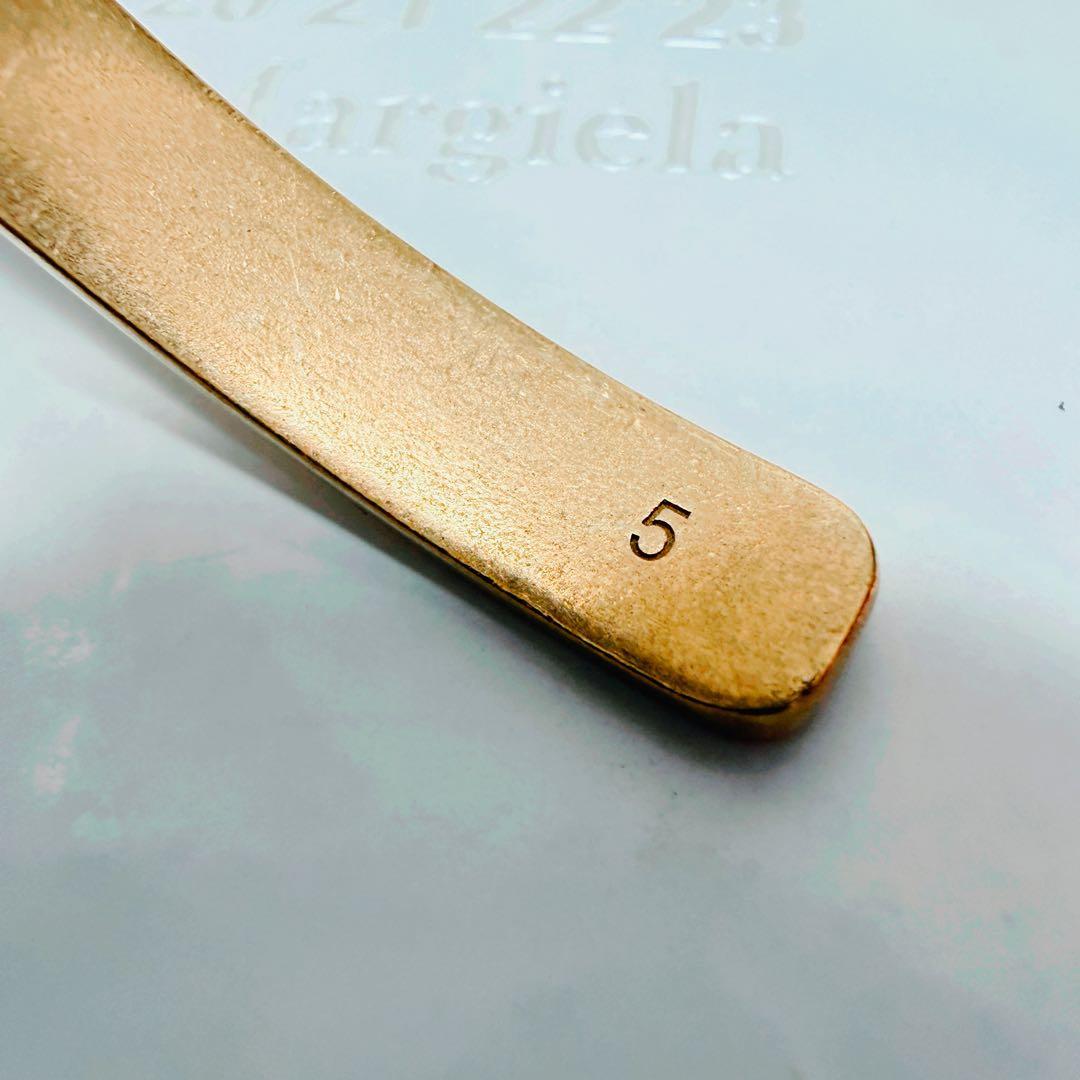 メゾンマルジェラ　maison margiela logo ロゴブレスレット