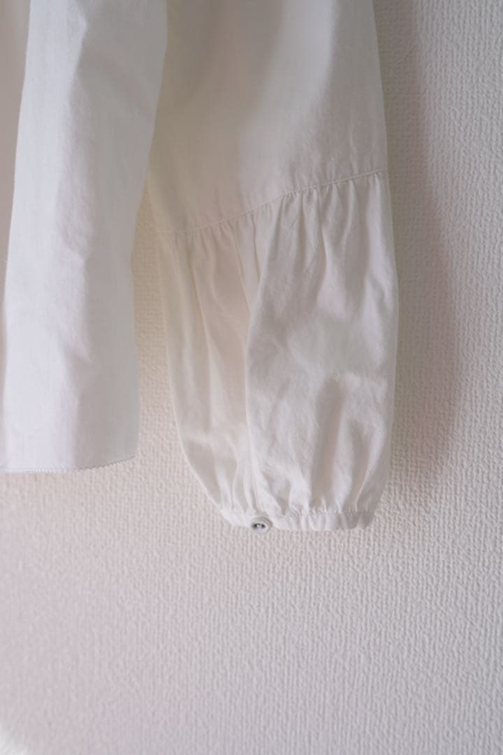 ミナペルホネンfog night ブラウスホワイト