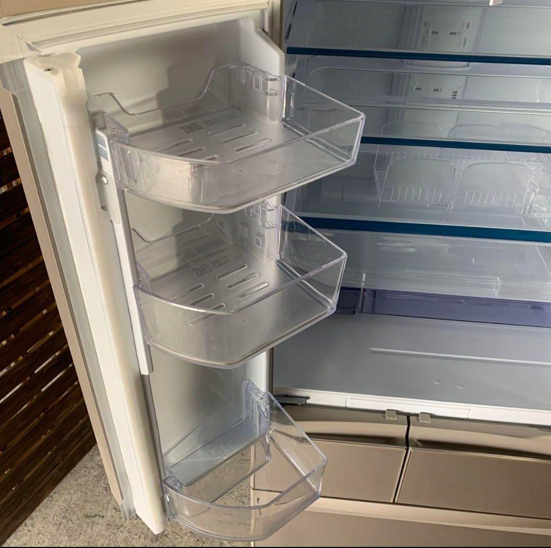 H014\" MITSUBISHI 6ドア 冷蔵庫 MR-WXD47LJ-C