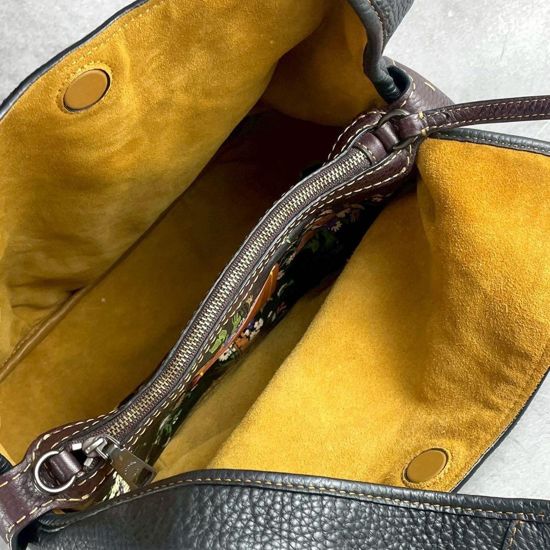 ✨美品✨コーチ　バンディット　ホーボー　ハンドバッグ　2way 肩かけ　レザー