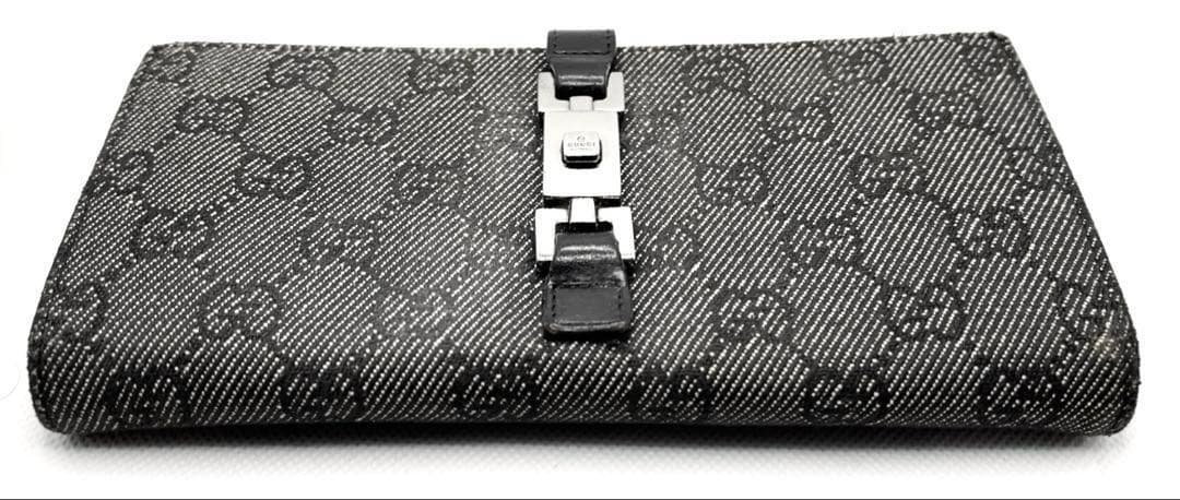 【箱付き•新春限定特価】GUCCI グッチ ジャッキー 長財布 GG キャンバス