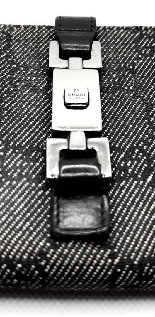 【箱付き•新春限定特価】GUCCI グッチ ジャッキー 長財布 GG キャンバス