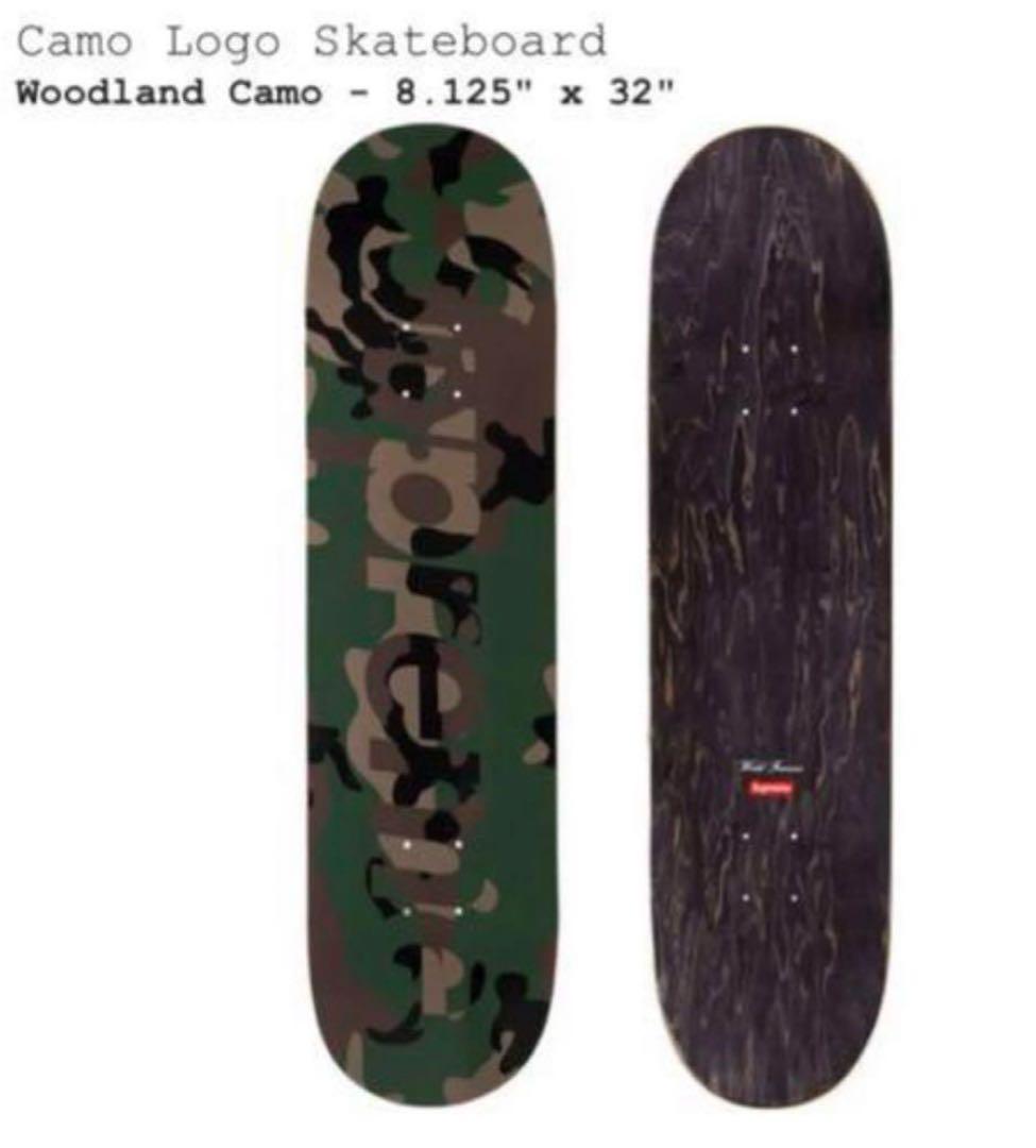 サ*イ様 最終価格！シュプリーム CAMO LOGO SKATEBOARD 20