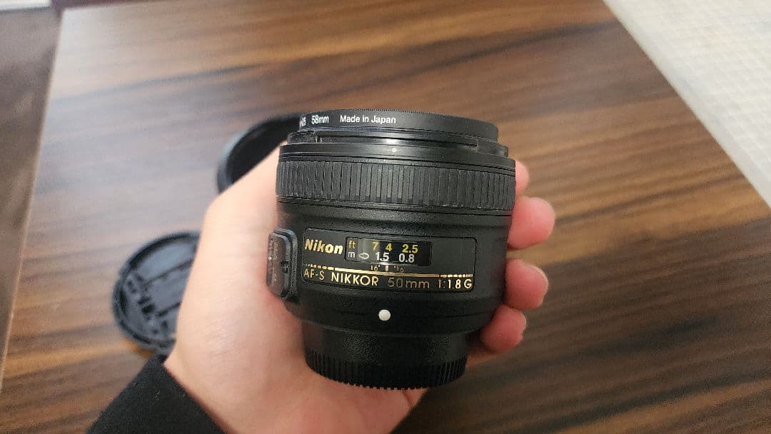 NIKKOR 50mm f/1.8G レンズ