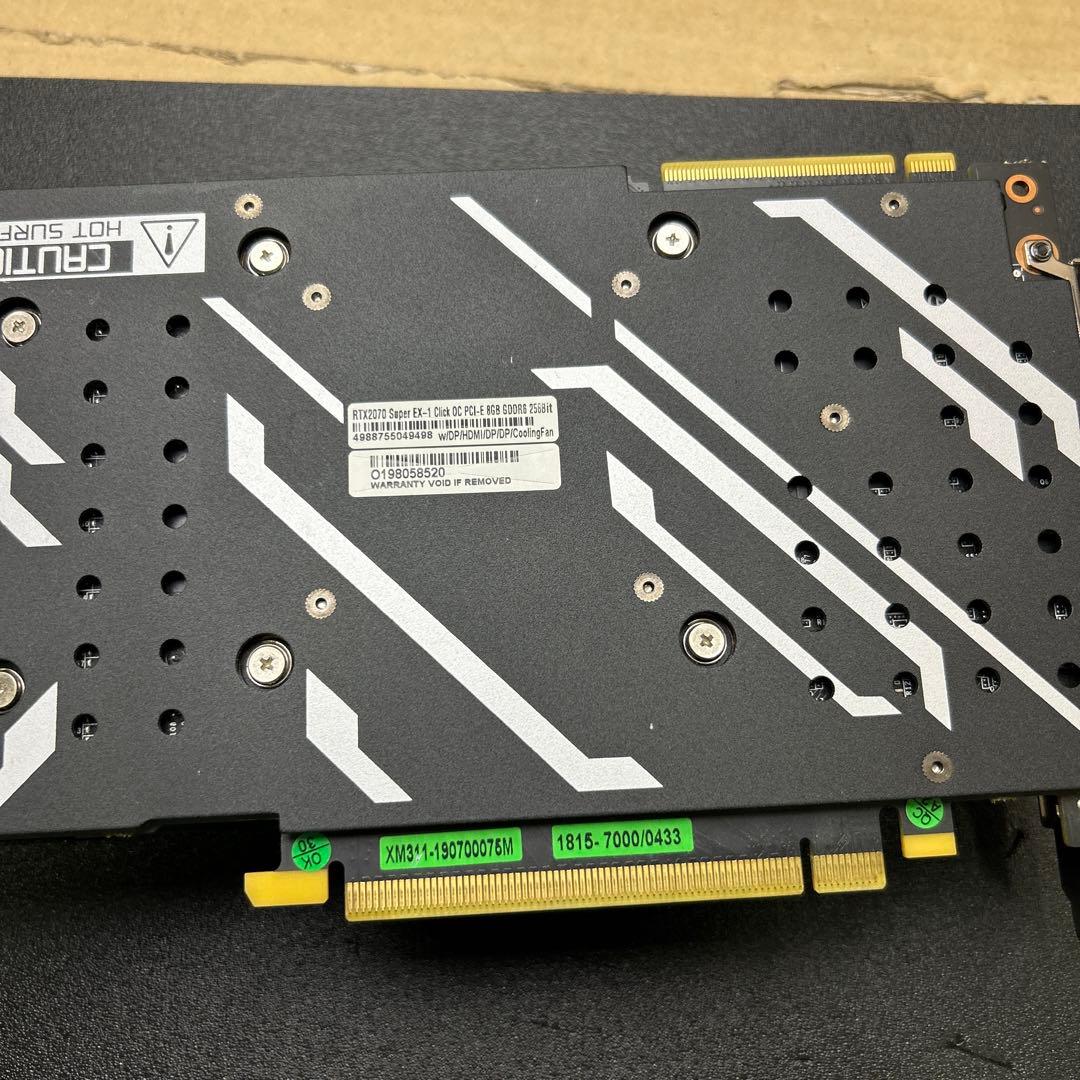 玄人志向 RTX2070 GG-RTX2070SP-E8GB/DF