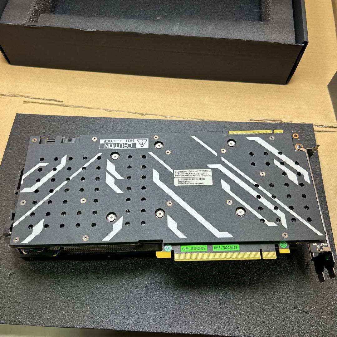 玄人志向 RTX2070 GG-RTX2070SP-E8GB/DF