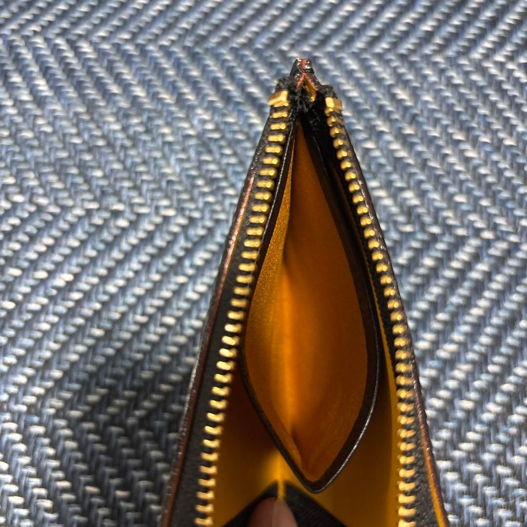 【GANZO】ミネルバナチュラルZIPパース（ブラック）　保証書付