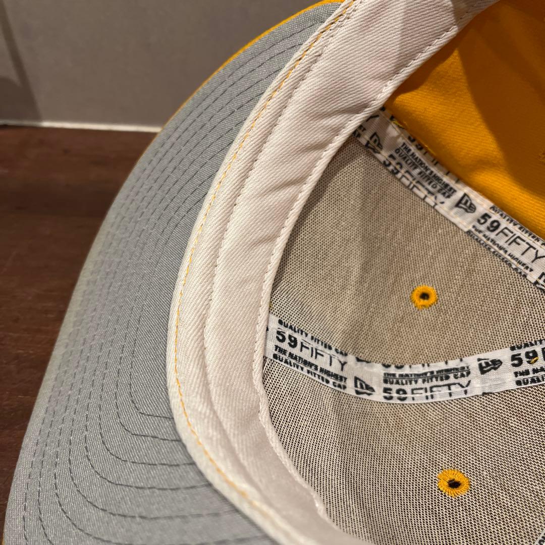 ニューエラ 漢字 NY ヤンキース キャップ 7 5/8 USA製 帽子 レア