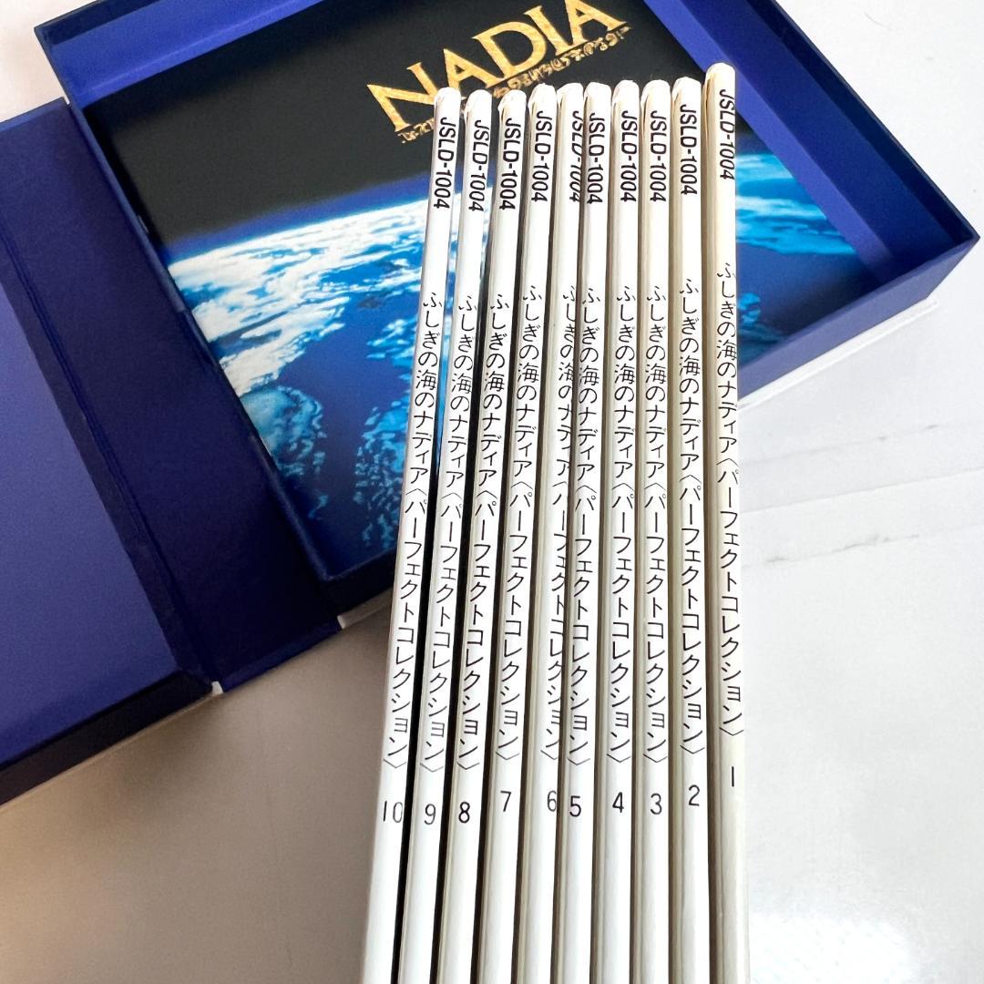 レーザーディスク　ふしぎの海のナディア　LD-BOX+ミュージックビデオ　アニメ