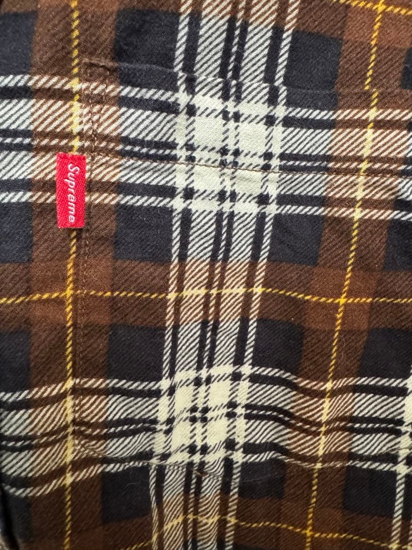supreme Flannel sherpa shirt ショーンパブロ着用