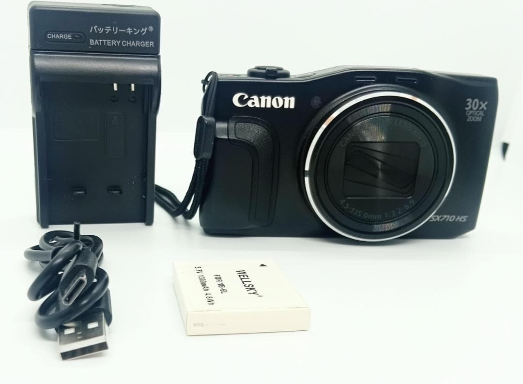 Canon Power Shot SX710 HS 20.3MP 30x 黒