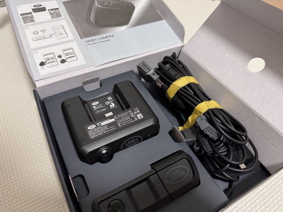 ランドローバー 前後ドライブレコーダー 純正 中古 美品 動作確認済み